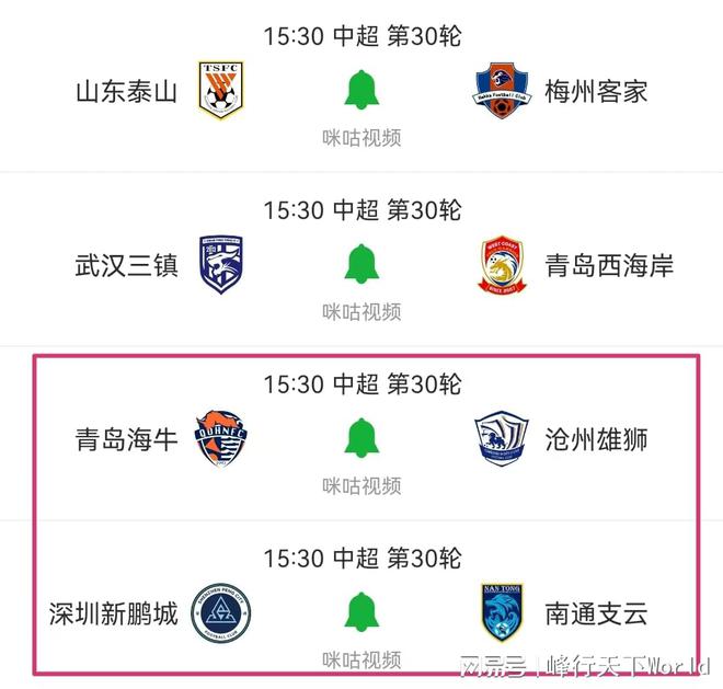  末輪決勝，五隊(duì)降級風(fēng)險(xiǎn)，一隊(duì)或意外降級。