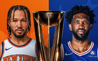  NBA小組賽76人VS尼克斯，恩比德新賽季首秀