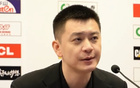  北京遼寧賽后，許利民、雷蒙、楊鳴、李虎翼發(fā)言。