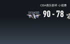  CBA俱樂部杯：京隊勝遼，全華班78-90。