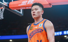  李弘權(quán)高效得分，9中7得20分2板2斷，正負值+28。