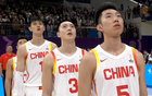  中國(guó)男籃大勝關(guān)島48分，全員得分，6人高分，付豪傷退