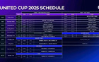  2025聯(lián)合杯，12月27日中巴首戰(zhàn)，鄭欽文、張之臻出戰(zhàn)。