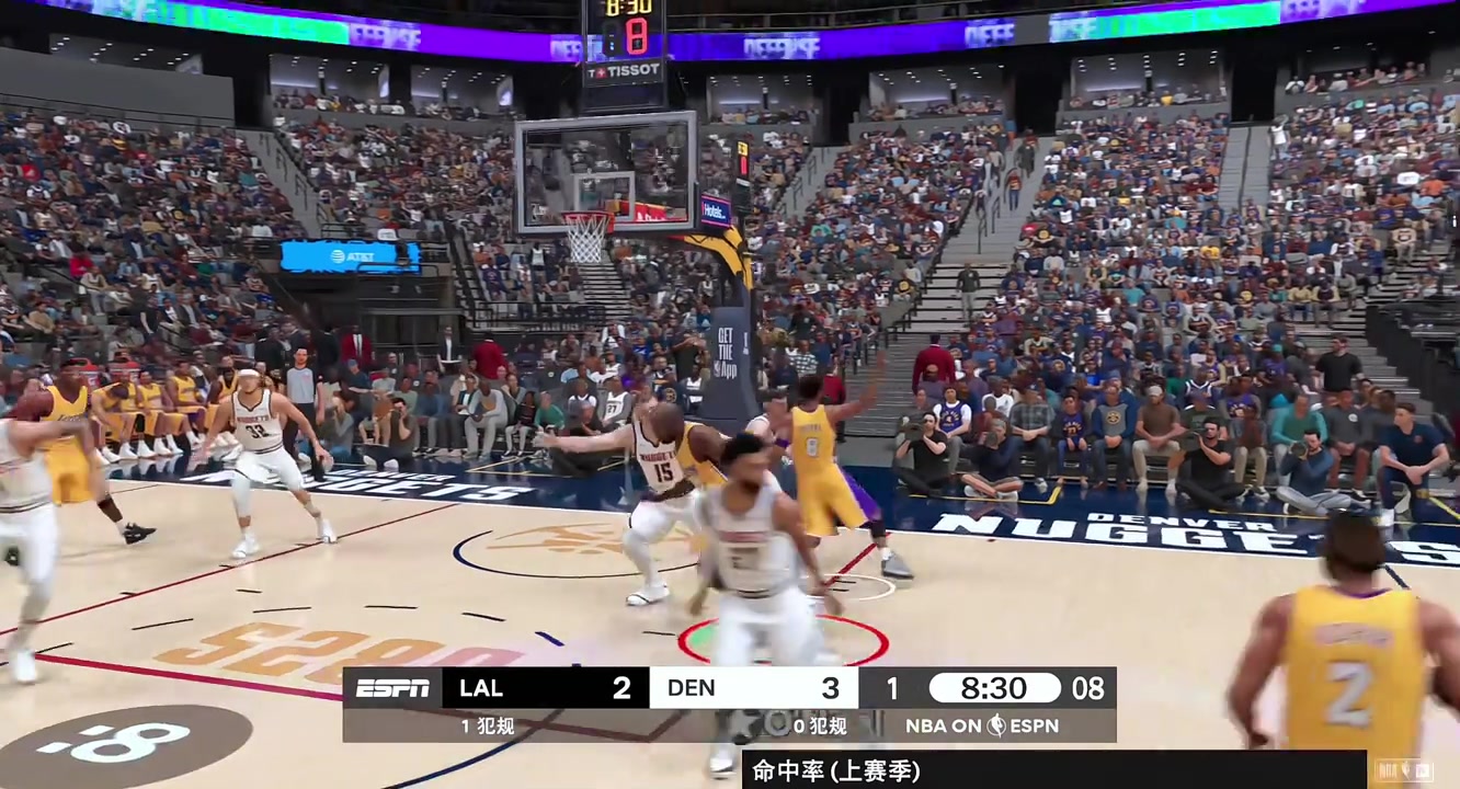  網(wǎng)友2K模擬奧尼爾打現(xiàn)在的NBA 暴扣約基奇盡顯統(tǒng)治力