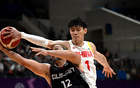  曾凡博、楊瀚森合砍30分，中國男籃大勝關(guān)島48分。