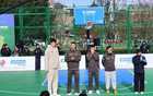  姚現(xiàn)身北京東單，CBA球員共聚CBA官方活動