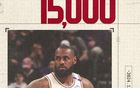  NBA官賀：詹姆斯15000球，歷史第二，下季或超賈巴爾