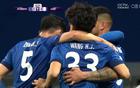  申花蔚山1-2，路易斯進(jìn)球，趙賢祐神勇，馬萊萊攻勢強(qiáng)。