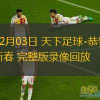 02月03日 天下足球-恭賀新春 完整版錄像回放