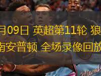  11月09日 英超第11輪 狼隊vs南安普頓 全場錄像回放