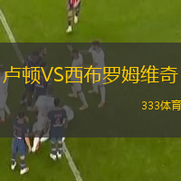  盧頓VS西布羅姆維奇