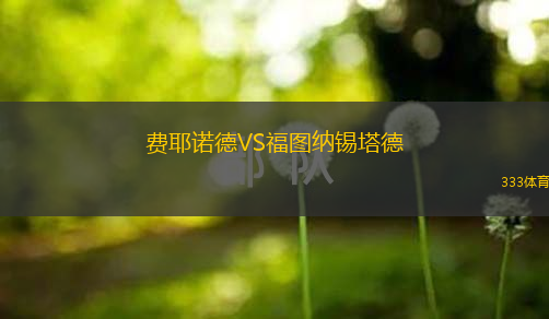  費耶諾德VS福圖納錫塔德